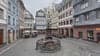 Video showing a highly realistic 3D European town square and statue generated by Eagle's 3D Gaussian Splatting.