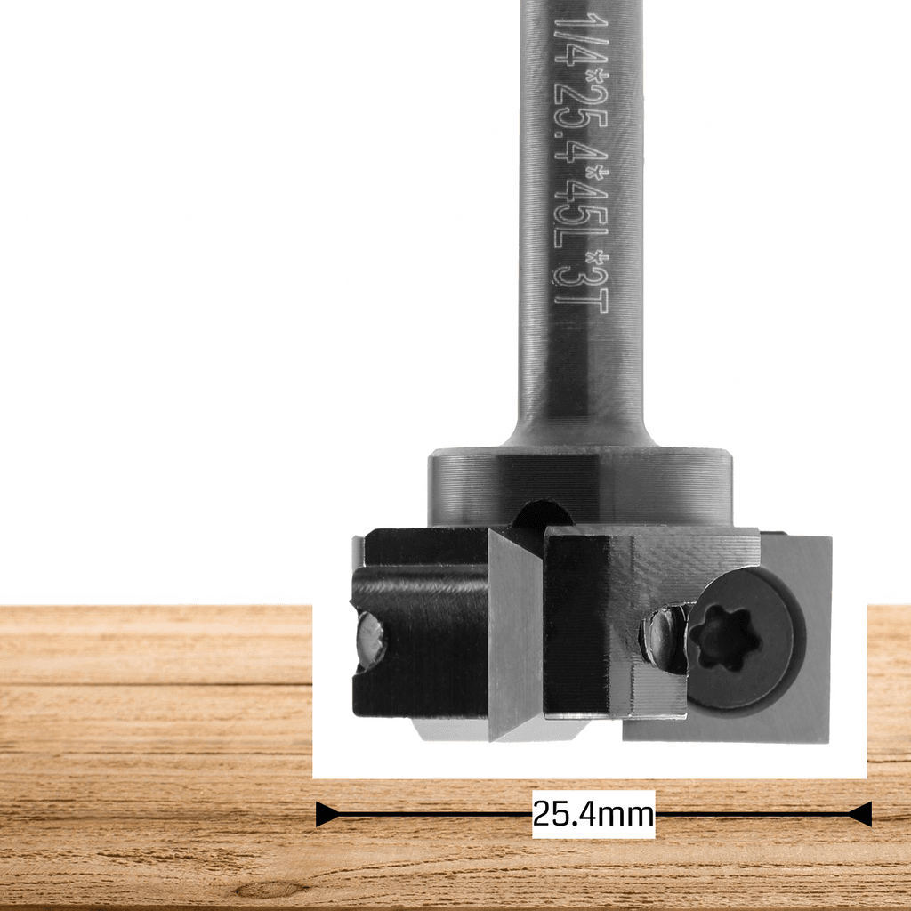 CNC Spoilboard Surfacing Router Bit SS04 Alternate View