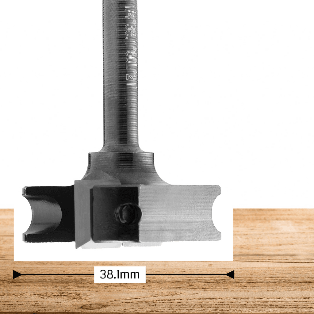 CNC Spoilboard Surfacing Router Bit SS02 Alternate View